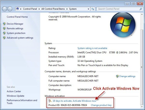 free windows 7 ultimate activation key